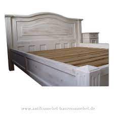 Das macht sie zu stilvollen einzelstücken mit hohem ästhetischen wert. Bett Bettgestell 140x200 Landhausstil Weiss Vollholz Shabby Chic