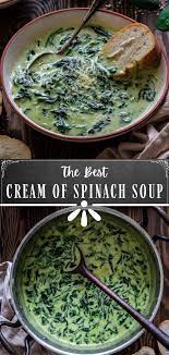 Cream Of Spinach Soup Recipe Cream Of Spinach Soup Spinach Soup Easy Soup Recipes