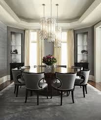 Professional delivery and setup to: Chairish Elegant Dining Room Round Dining Room Luxury Dining Room