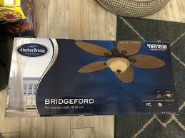 The fan blades are nested families and if you open one for editing, you'll be able to adjust the blade angle and length within reasonable bounds. Harbor Breeze Platinium Portes 52inch Brooze Ceiling Fan Light And Remote Ceiling Fans Lamps Lighting Ceiling Fans