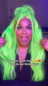 Lizzo Green Hair