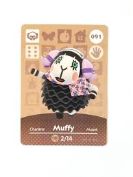 Animal Crossing Amiibo Card Muffy 91 Mercari Animal Crossing Animal Crossing Fan Art Animal Crossing Villagers