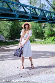 Petite Robe Rayee Champetre Tribulations D Anais Robe Rayee Striped Dress Summer Dress