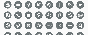 Black And White Social Media Icons Png 30 Beautiful Free Social Media Icon Sets Social Media Icons Free Social Icons Social Media Icons