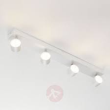 Langliche Led Deckenlampe Lieven 4 Fl Weiss Led Deckenlampen Led Strahler Led Deckenstrahler