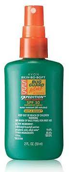 Avon Skin So Soft Bug Guard Plus Ir3535 Expedition Spf 30 Travel Size Pump Spray Kentucky