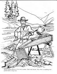 California gold rush word search puzzle. J T T 7a D N V Coloring Books Color Gold Mining Equipment
