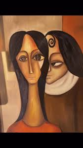 My latest work “Unfazed” 96x 62 inches Oil