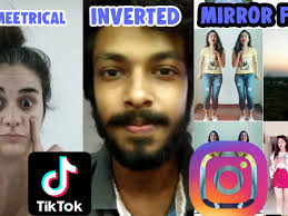 To see how symmetrical your face is use a forward facing portrait with your head held perfectly straight, then position the midline directly in the middle of the nose. How To Get Symmetrical Challenge Face Mirror Filter Inverted Effect On Tiktok And Instagram Salu Network