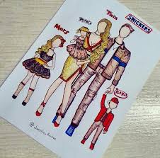 Such A Cute Family Disegni Di Tumblr Cose Facili Da Disegnare Disegni Di Moda