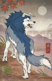 The Horned Wolf Hound Turned And Showed His True Inner Beast Monster Rancher Monster Art Fantasy Wolf