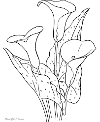 Flower Coloring Pages Sheet 006 Flower Coloring Pages Coloring Pages Butterfly Coloring Page