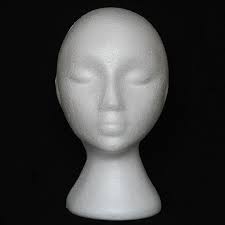 Styrofoam Head Styrofoam Mannequin Head