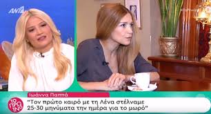 Η ηθοποιός πρωταγωνιστούσε σε τηλεοπτικές σειρές την δεκαετία του '90 και αργότερα αφοσιώθηκε στο θέατρο και την συγγραφή έργων. Iwanna Pappa Me Ton Kwsta Panto Exoyme Kanei Symfwno Symbiwshs Zappit