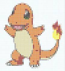 Charmander Pixel Art Template Minecraft Blog Pixel Art Templates Pixel Art Pixel Art Templates Minecraft