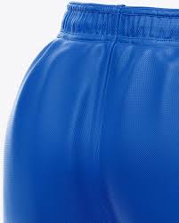 Download Shorts Mockup Half Side View In Apparel Mockups On Yellow Images Object Mockups
