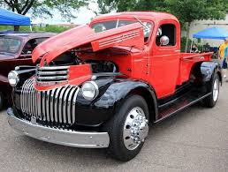 Image result for Sierra Red 1946 Truck