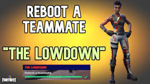 Epic added pets in fortnite season 6. Fortnite Reboot A Teammate Chapter 2 The Lowdown Challenges Youtube