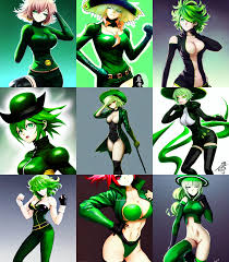 rogue anime girl Tatsumaki from One Punch Man, petite | Stable Diffusion |  OpenArt