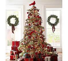 Cardinal Tree Topper Pottery Barn Christmas Tree Ribbon On Christmas Tree Christmas Tree Toppers