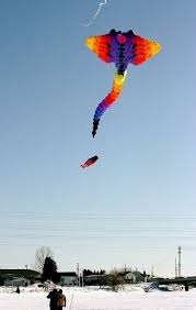 Ground To Sky Sky Photo Kite Flying