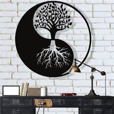 Large wall clock iron wall decor decorative wall sculpture wall clock wall sculpture art rustic wall clocks copper wall clock metal wall art decor. Tree Of Life Metal Wall Art You Ll Love In 2021 Visualhunt