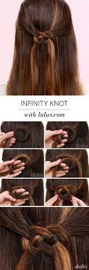 Lulus How To Infinity Knot Hair Tutorial Lulus Com Fashion Blog Hair Styles Braids For Long Hair Hair Braid Diy