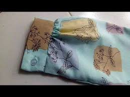 Tutorial Menjahit Ujung Tangan Berkerut Dan Bermanset Youtube Sewing Patterns Sewing Seams Blouse Diy