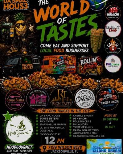 OUR FOOD TRUCK INC PRESENTS HOOD GOURMET — Restaurant food truck in Jacksonville, Florida