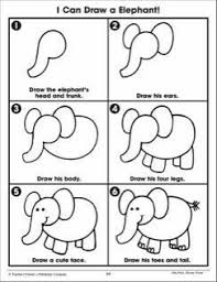 Pin By Taylor Webster On Art Elephant Drawing Drawing Lessons For Kids Art Drawings For Kids
