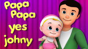 Papa Papa Yes Johny | Johny Johny Yes Papa Nursery Rhymes by Kids Tv -  YouTube