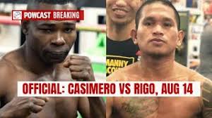 A longtime champion at 122 pounds, rigondeaux moved down to. Breaking Casimero Vs Rigondeaux Offical On August 14 Youtube