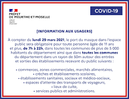 Alors que le virus circule de plus en plus, un conseil de défense se tient ce vendredi. Covid 19 Lundi 29 Mars De Nouvelles Mesures Pour Le Sud De La Meurthe Et Moselle