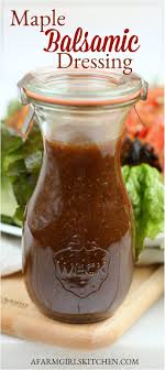 Best Homemade Maple Balsamic Dressing Simple Ingredients Maple Balsamic Dressing Balsamic Dressing Recipe Salad Dressing Recipes Balsamic