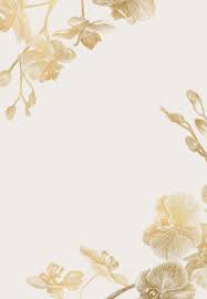 Gold Orchids Wedding Invitation Template Greetings Island Flower Background Wallpaper Orchid Wedding Invitations Gold Wallpaper Background