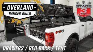 Discover the convenience, comfort, and easy setup of hard shell roof top tent camping. 2019 Ford Ranger Decked Storage Fsr Tent Rci Bed Rack Youtube