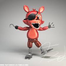Fnaf World Foxy 3d Model By Qutiix Fnaf World Foxy Fnaf Fnaf Characters