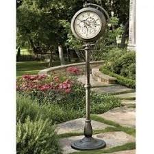 Visually search the best decorative outdoor clock and thermometer set you'll love in 2021 and ideas. Outdoor Wall Clock And Thermometer Ideas On Foter