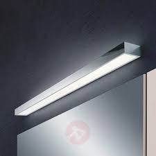 Die auswahl der passenden spiegelleuchte sollten sie auch von der farbe ihrer fliesen und. Helestra Theia Led Spiegelleuchte Verchromt 90cm Kaufen Lampenwelt De Spiegel Lampen Bad Led