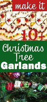 15 Christmas Garland Ideas To Make Christmas Tree Garland Hanging Christmas Tree Diy Christmas Garland