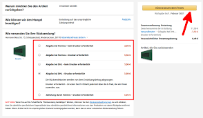 Schick erst dann das mietgerät mit zubehör an die adresse auf dem retourenschein. Amazon Rucksendung So Funktioniert Die Retoure Reklamation