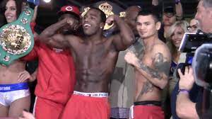 Fight highlights from adrien broner vs marcos maidana, featuring hip hop is dead by nas. Adrien Broner Vs Marcos Maidana Weigh In Maidana Slaps Broner S Hand Away Youtube