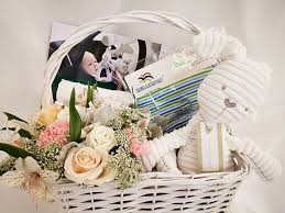 Celebrate The Arrival Of A New Baby With Our Specially Curated Gift Basket Which Includes A Bunny Plush Hanging New Baby Products Flower Delivery Curated Gifts
