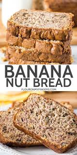 My Favorite Gluten Free Banana Bread Recipe Flour On My Fingers Recipe Banana Nut Bread Walnut Recipes Gluten Free Banana Nut Bread