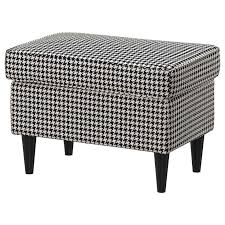 Strandmon Fotel Uszak Vibberbo Czarny Bezowy Zamow Tutaj Ikea Ikea Strandmon Ikea Ottoman