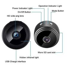 Spy Camera Hidden 1080p Motion Detection Surveillance Camera Mini Cam Rockcoo En 2020 Mini Camera Camera Mini