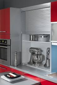Cuisine Mirage Rouge Cerise Meuble Rideau Alu Coulissant A Poser Sur Le Plan De Travail Hauteu Meuble Rideau Cuisine Rideaux Cuisine Meuble De Cuisine Ikea