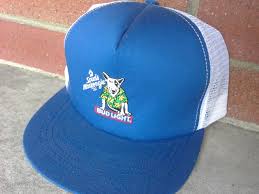 Vintage 80s Spuds Mackenzie Bud Light Mesh Snapback Hat Vintagesportsgear