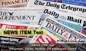 Check spelling or type a new query. News Item Text Pengertian Tujuan Struktur Ciri Kebahasan Contoh