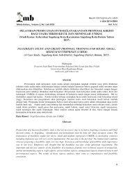 Report proposal studi kelayakan bisnis. Pdf Pelatihan Pembuatan Studi Kelayakan Dan Proposal Kredit Bagi Usaha Mikro Kecil Dan Menengah Umkm Studi Kasus Kelurahan Sagulung Kota Kecamatan Sagulung Kota Batam Tahun 2017